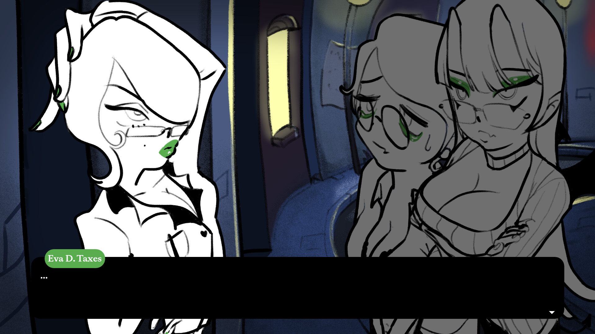 Screenshot 3 for Tax Time: These Demon Girls Showed Up To Collect My Taxes And All I Can Do Is Strut Away
