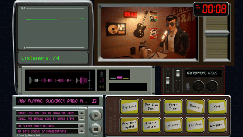 Screenshot 2 for Slickback Radio
