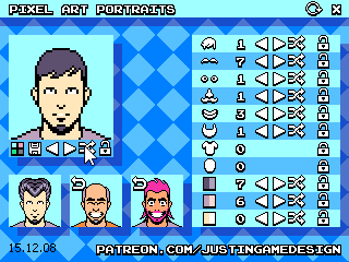 Cover image for Pixel Art Portraits