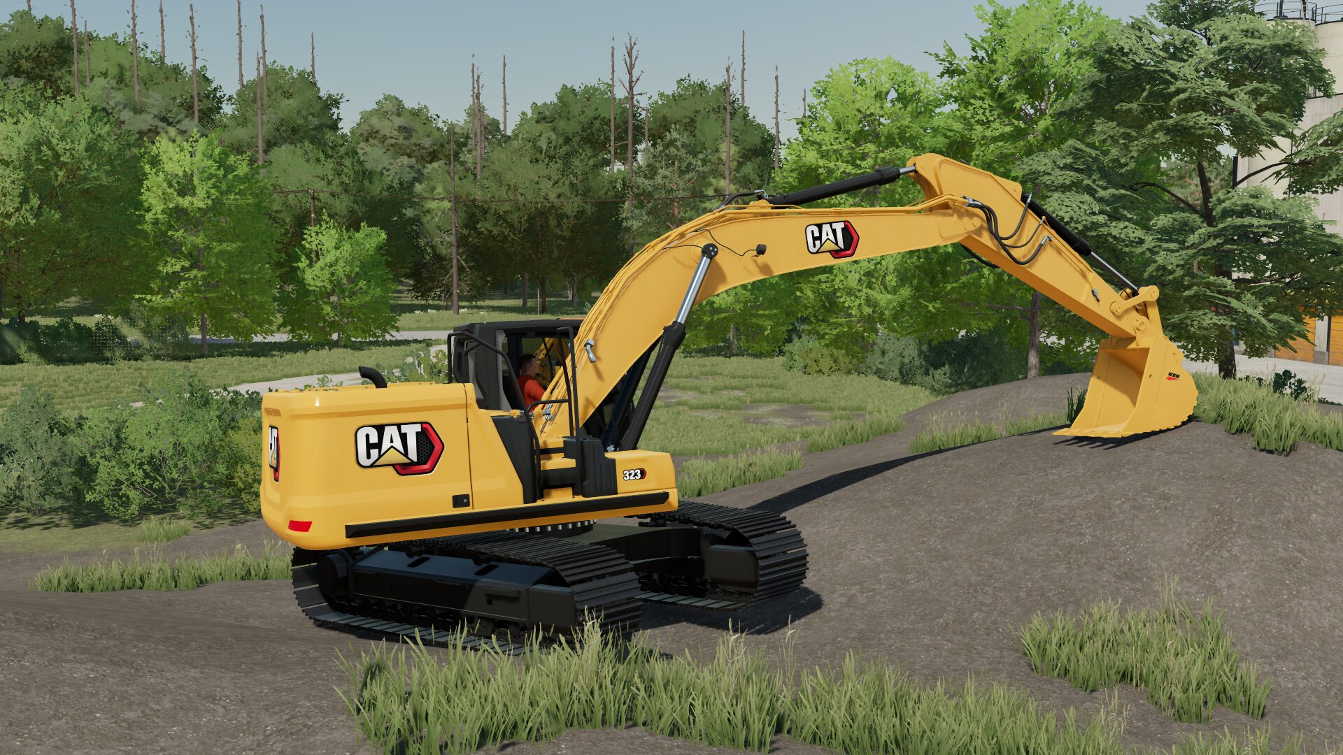 Screenshot 6 for FS22 Cat 320 / 323 Next Gen