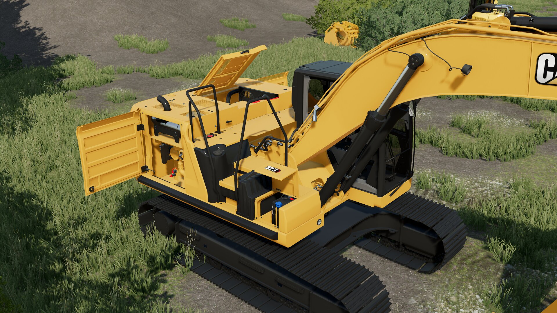 Screenshot 8 for FS22 Cat 320 / 323 Next Gen