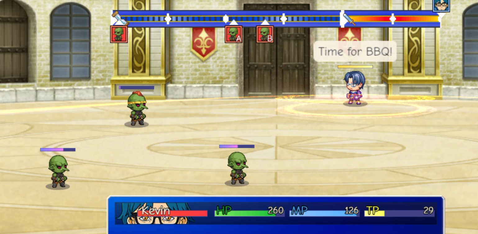 Screenshot 3 for CastTextPopupMZ Plugin