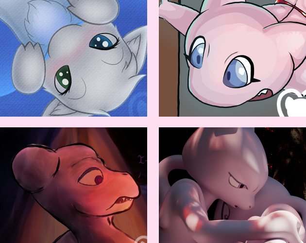 Screenshot 2 for Falling for Mew Art Pack