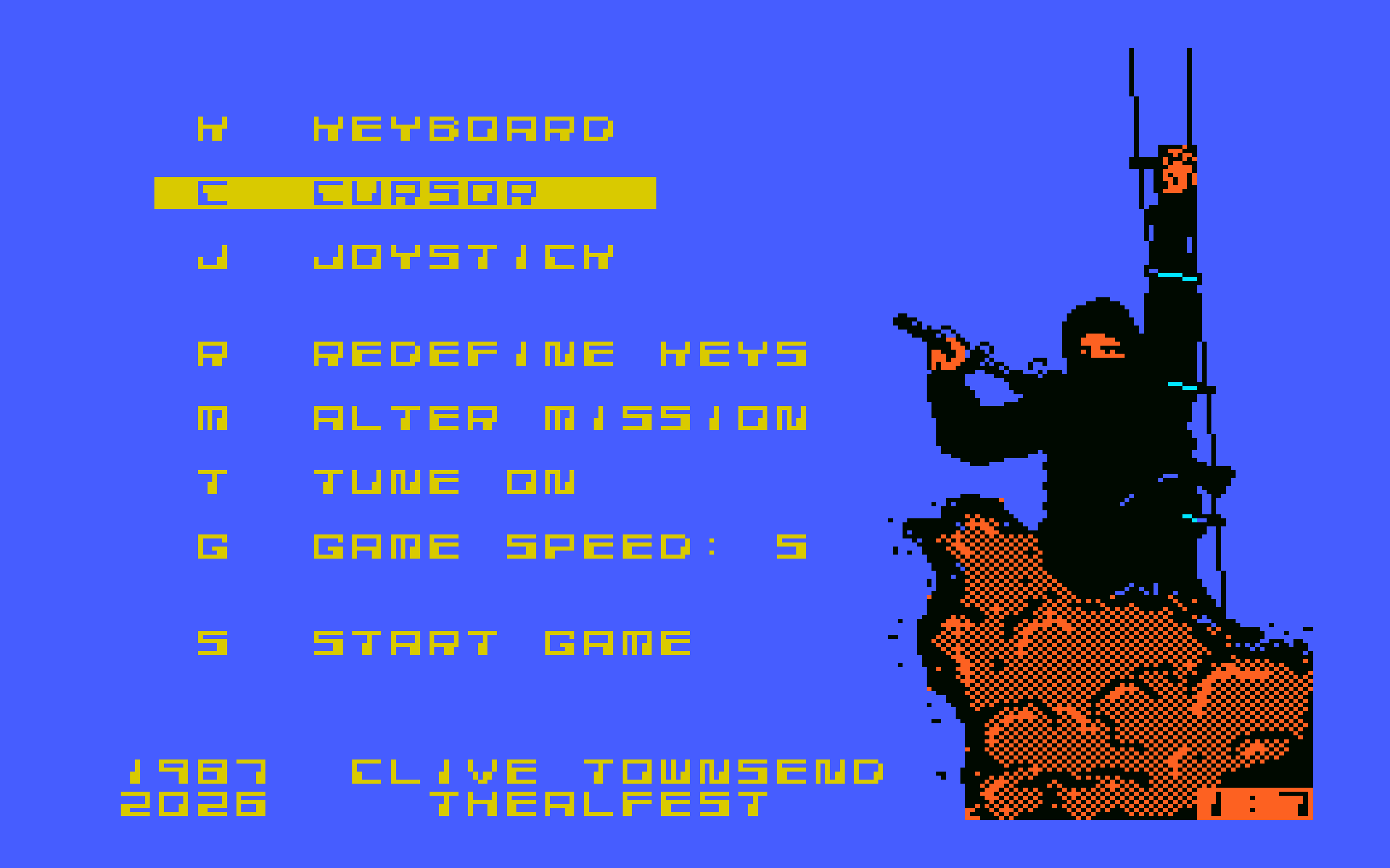Saboteur 2 [MSX] by thealfest