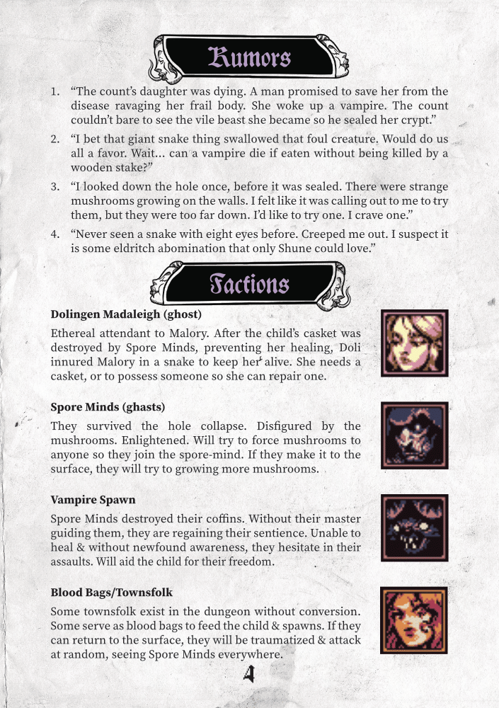 Screenshot 3 for Gristle & Vine: Crypt of the Child