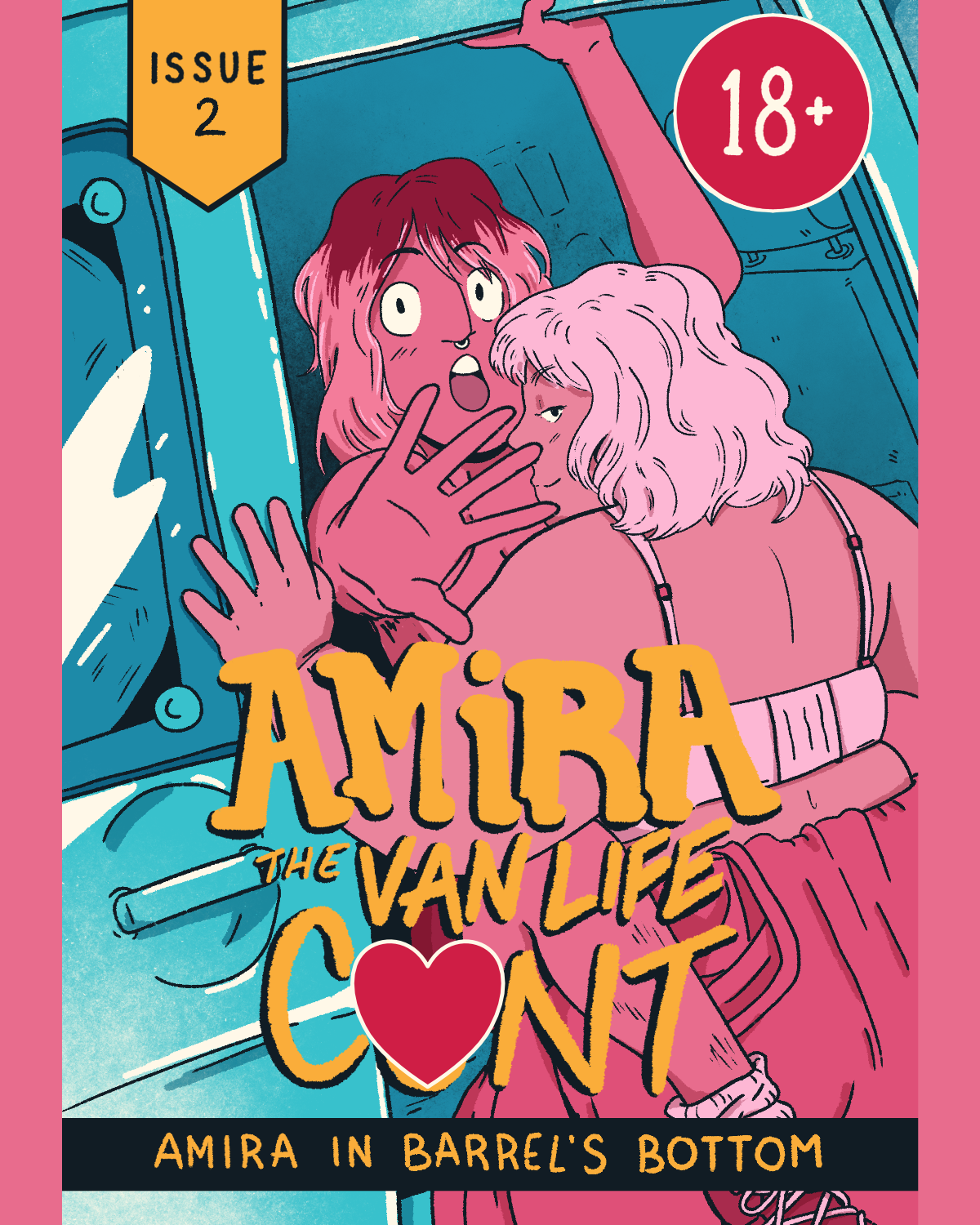 Screenshot 2 for Amira the Van Life Cunt (Issue 2)