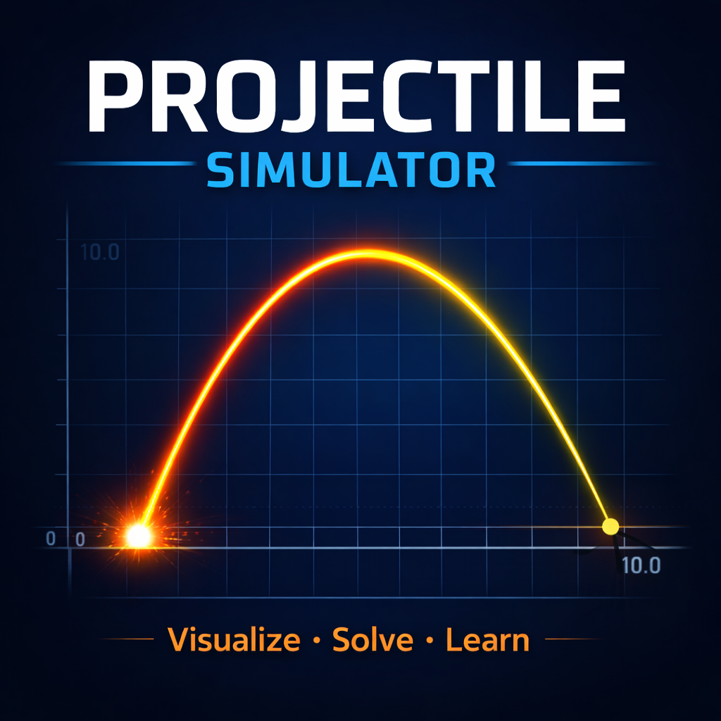 Projectile Simulator Projectile Simulator and Solver - Physics by Affan_Ahmed