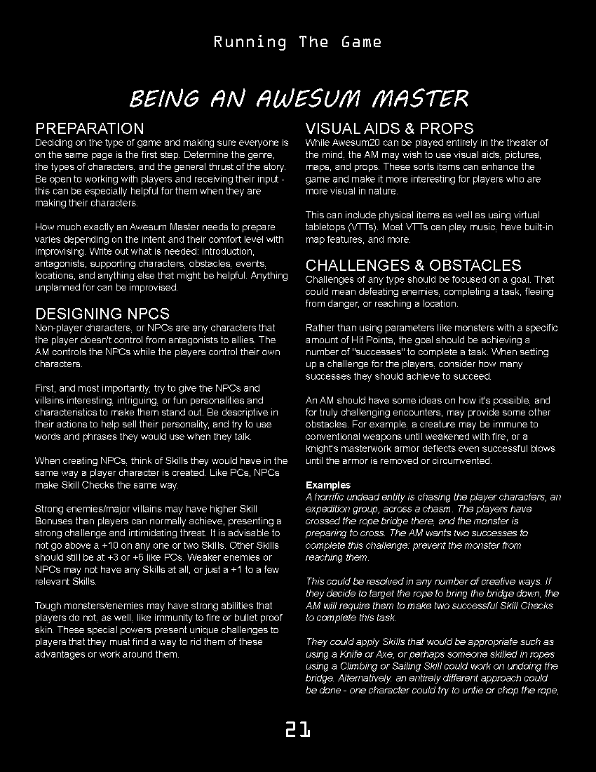 Screenshot 8 for Awesum20 Role Playing Game