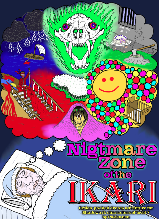 Cover of Nightmare Zone of the Ikari
