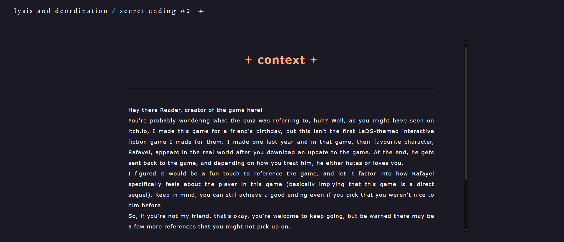 Screenshot 4 for 🟄 lysis and deordination 🟄