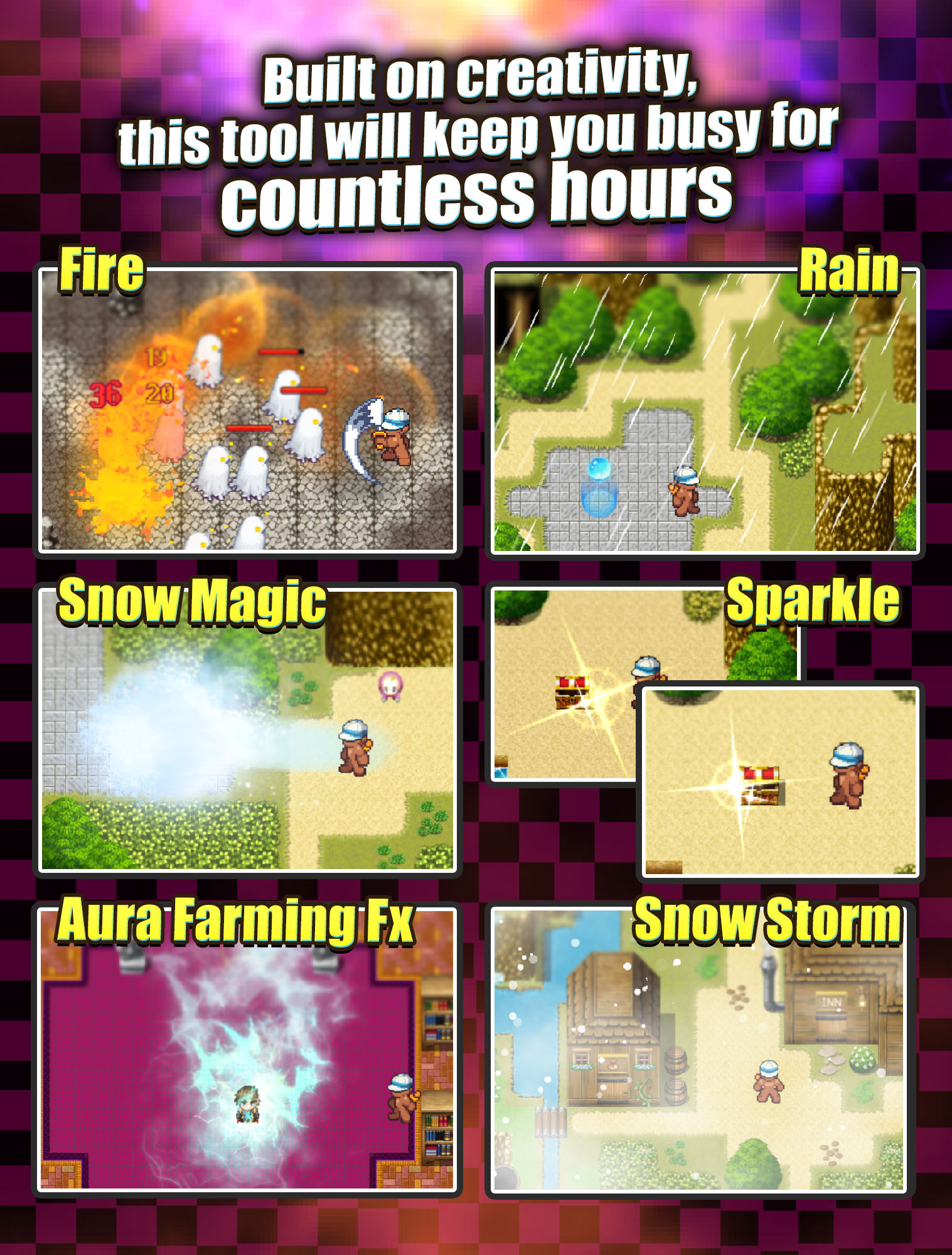 Hendrix Particles Builder - RPG Maker MZ Plugin by Sang Hendrix