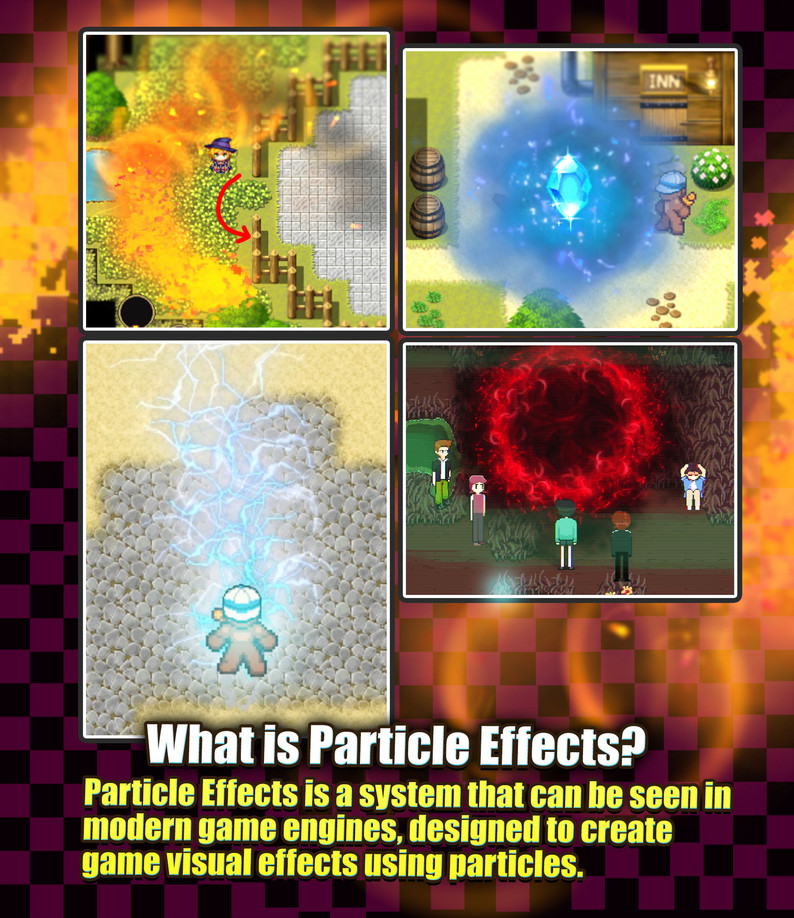 Hendrix Particles Builder - RPG Maker MZ Plugin by Sang Hendrix