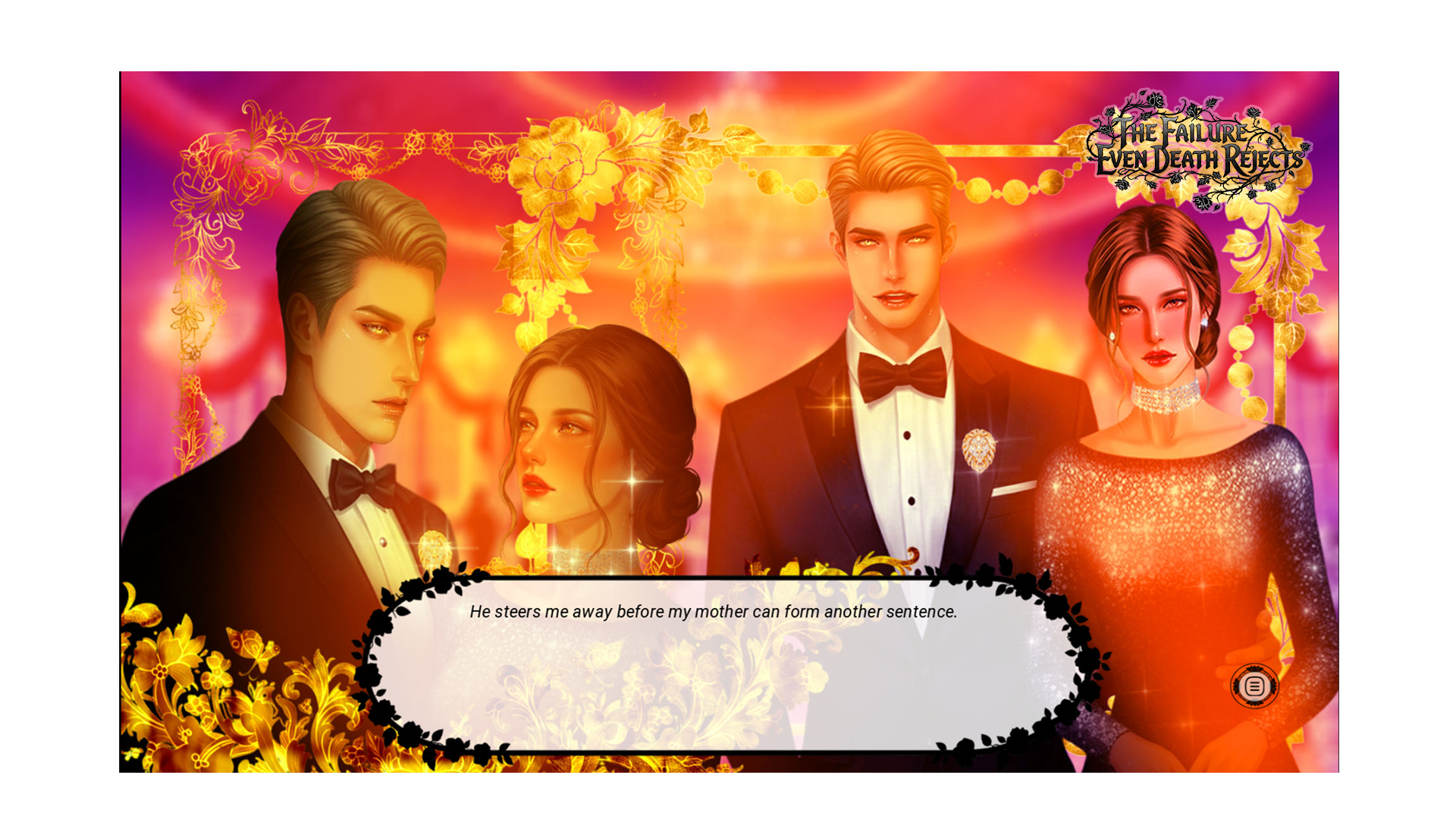 Screenshot 14 for The Failure Even Death Rejects Otome/BL Complete