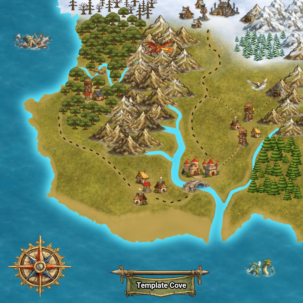 ATLAS ENHANCED | TTRPG World Map Builder by AkiraHa