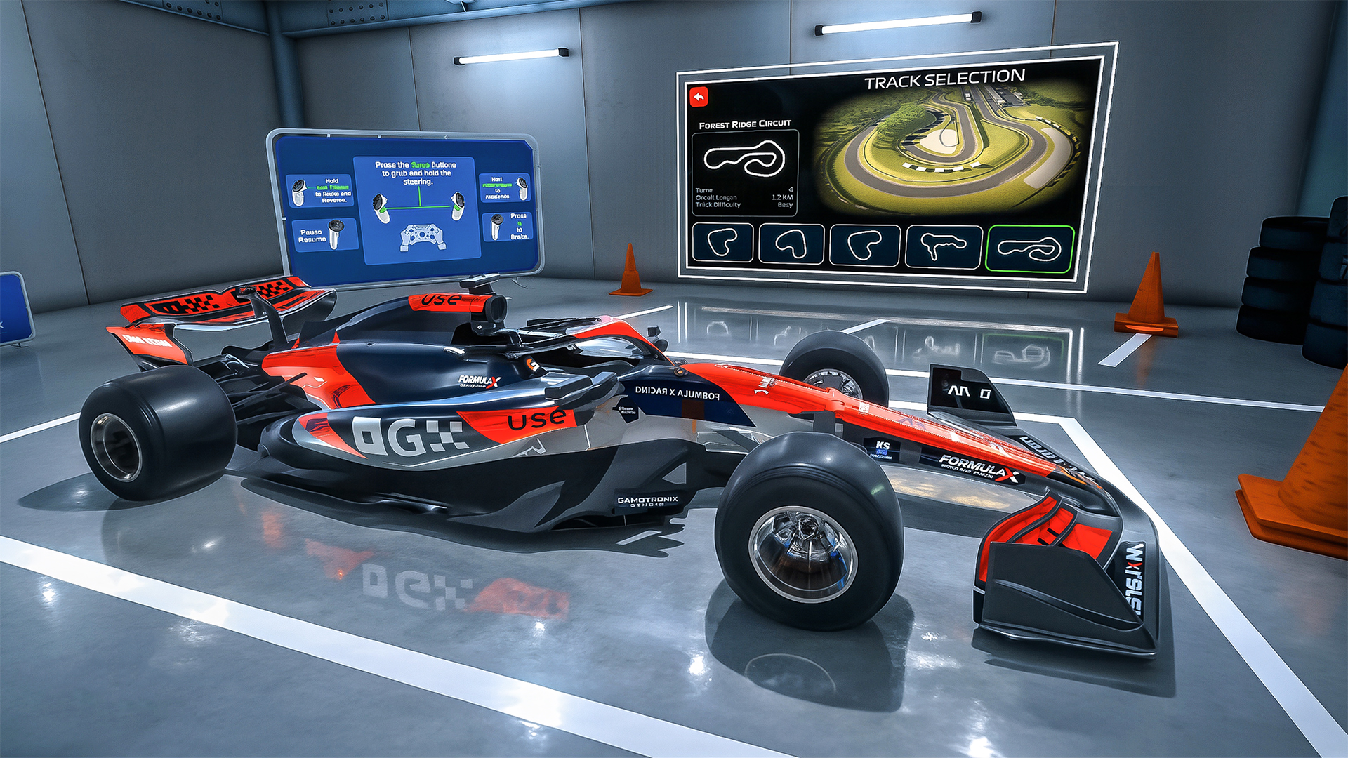 Formula X: Grand Prix Car Racing Legends VR by Gamotronix Studio