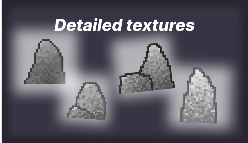 How To Pixel Rocks Pixel art Rocks and stones by Matis