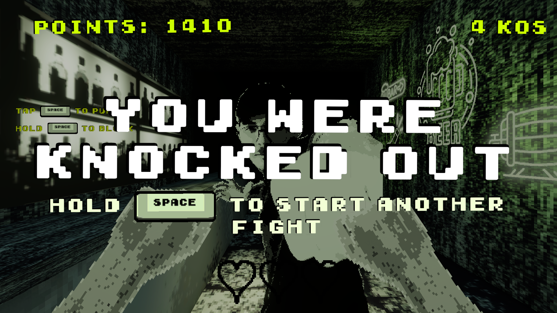 Block Button Combat Game One Button Brawl by rat_in_the_walls