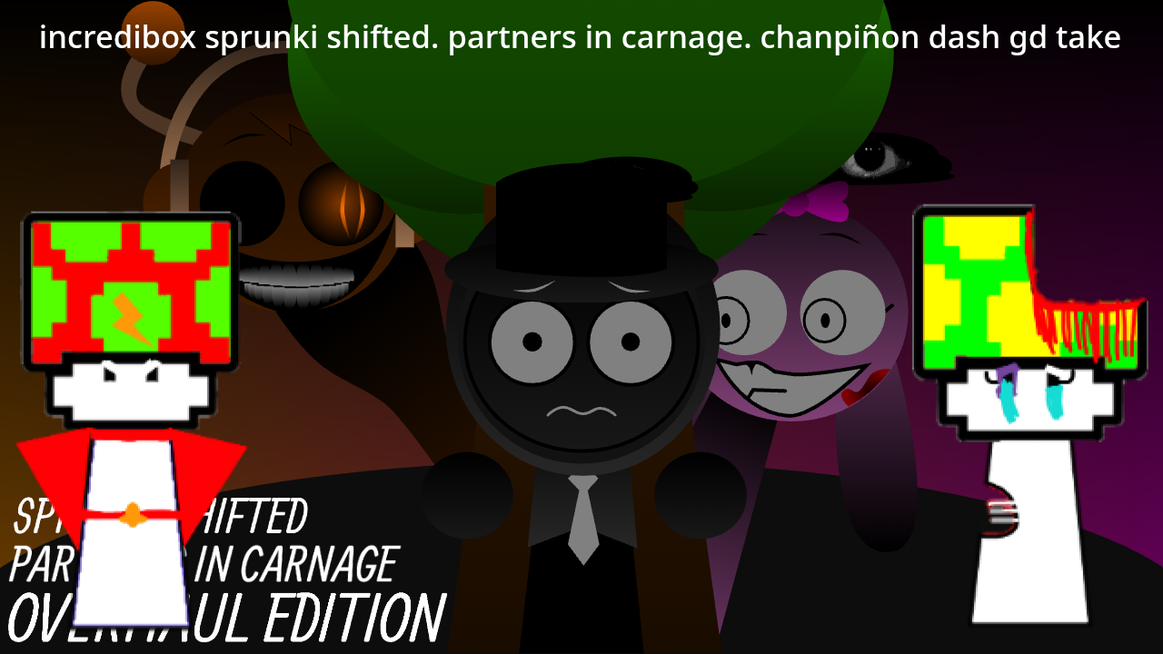 Screenshot 2 for incredibox sprunki shifted. partners in carnage. chanpiñon dash gd take.
