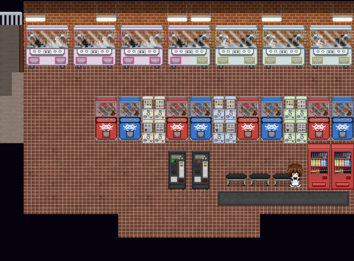 Pixel Arcade Interior by Val_A5158
