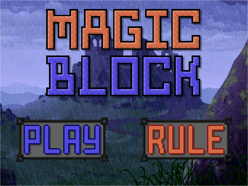 Screenshot 2 for [Portfolio] Magic Block : a connect-4 game