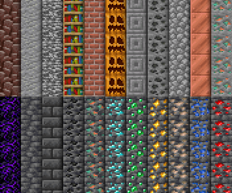 Strafe Patterns Minecraft Minecraft 60x Texture Seamless Patterns by Marek Kubala