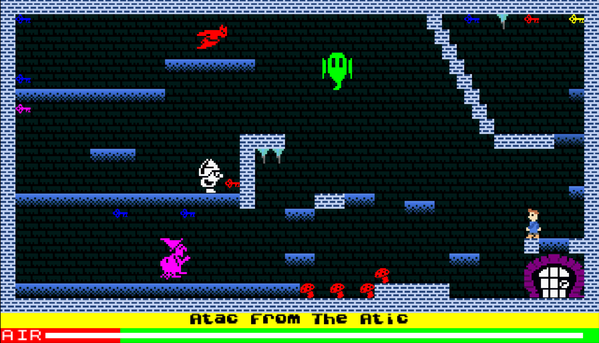 Screenshot 3 for Willy's Miner Nightmare II - Spectrum of Terror
