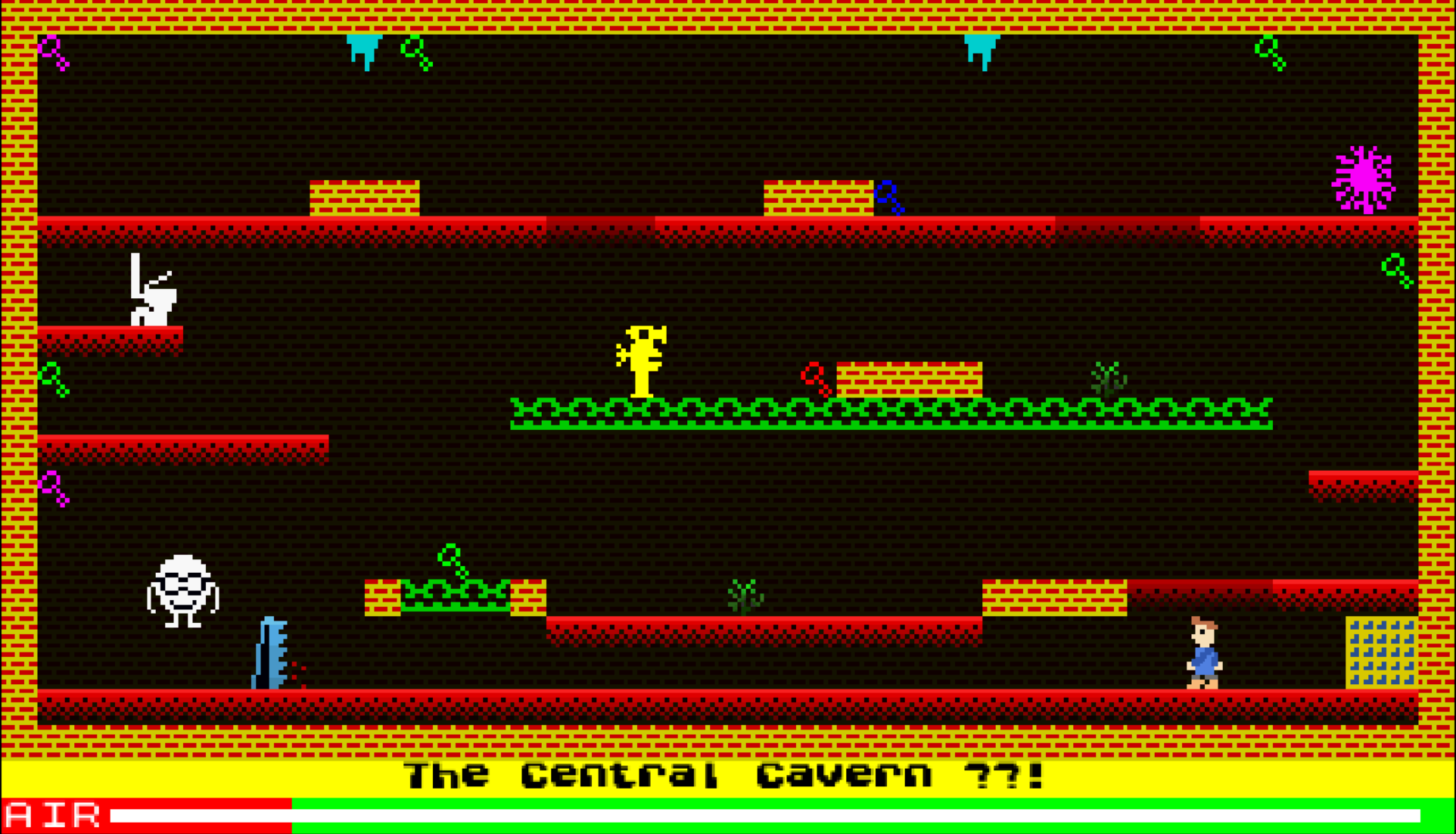 Screenshot 2 for Willy's Miner Nightmare II - Spectrum of Terror