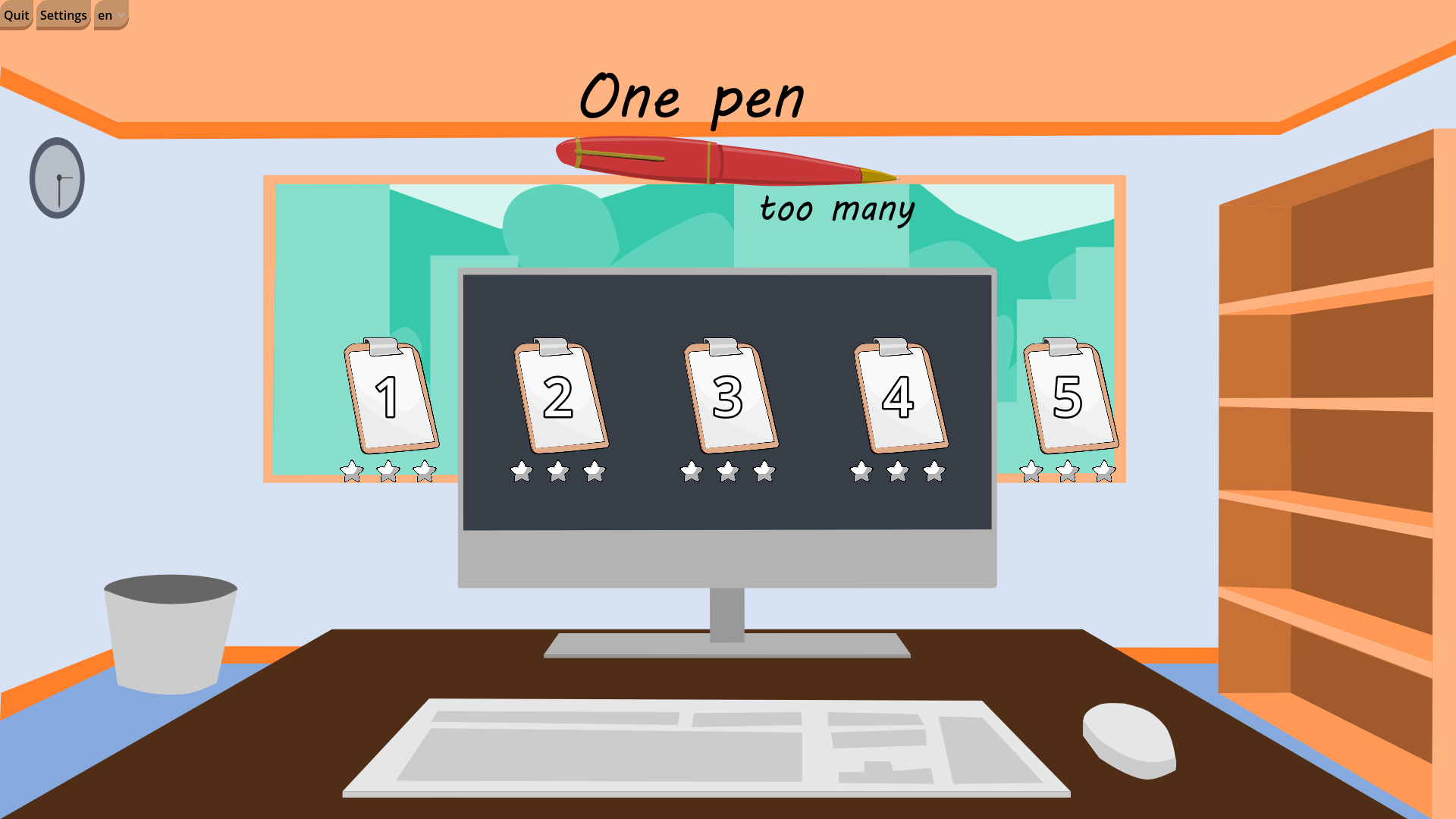 Screenshot 2 for One pen too many