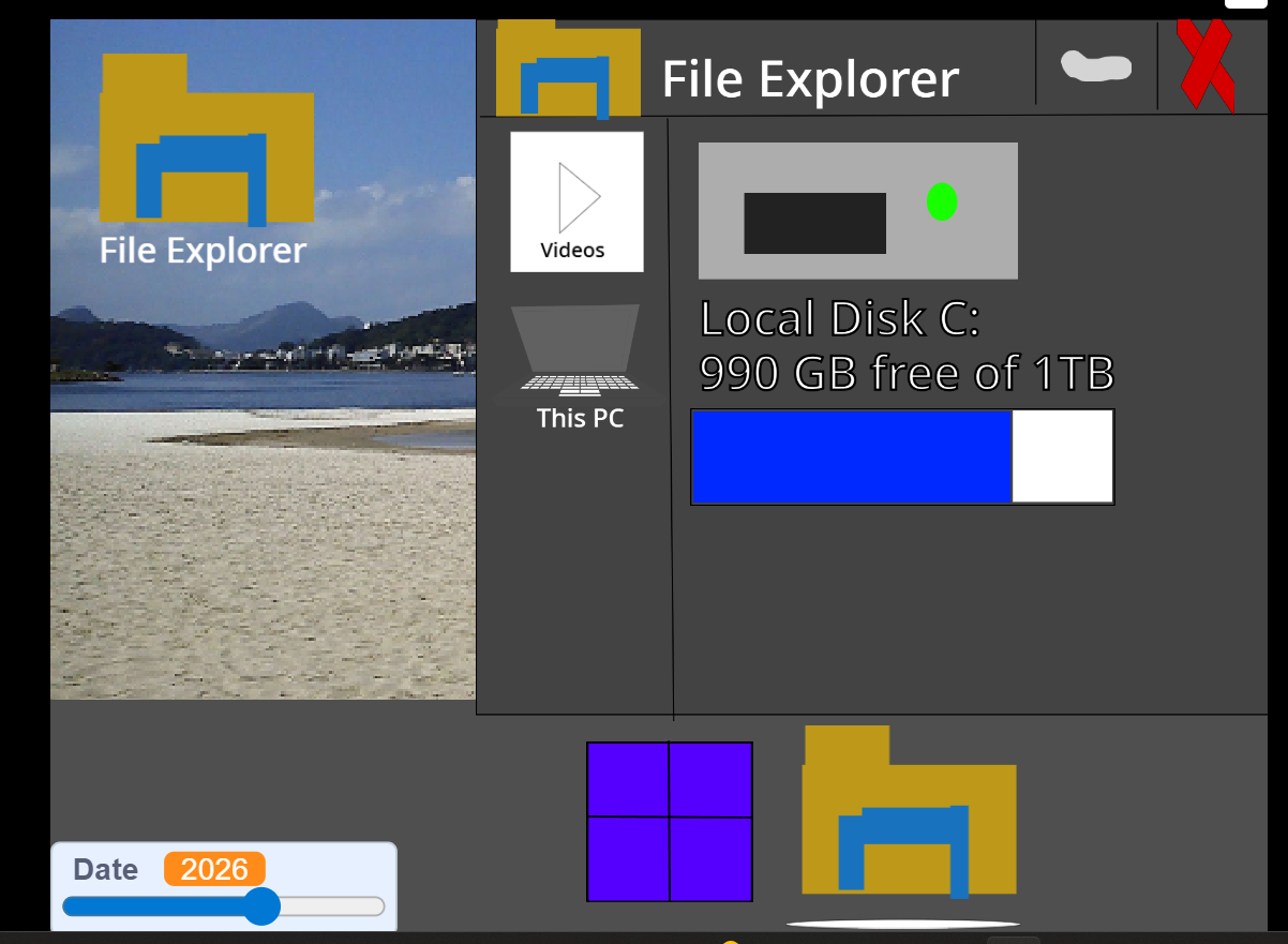Beginning of development - Windows 11 Scratch Edition (DEMO HTML ...