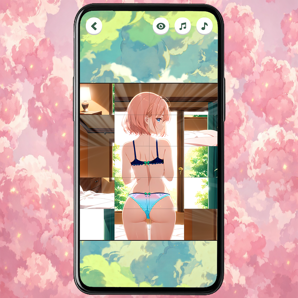 Screenshot 4 for Sexy Girls Posing Puzzle Mobile Edition DEMO