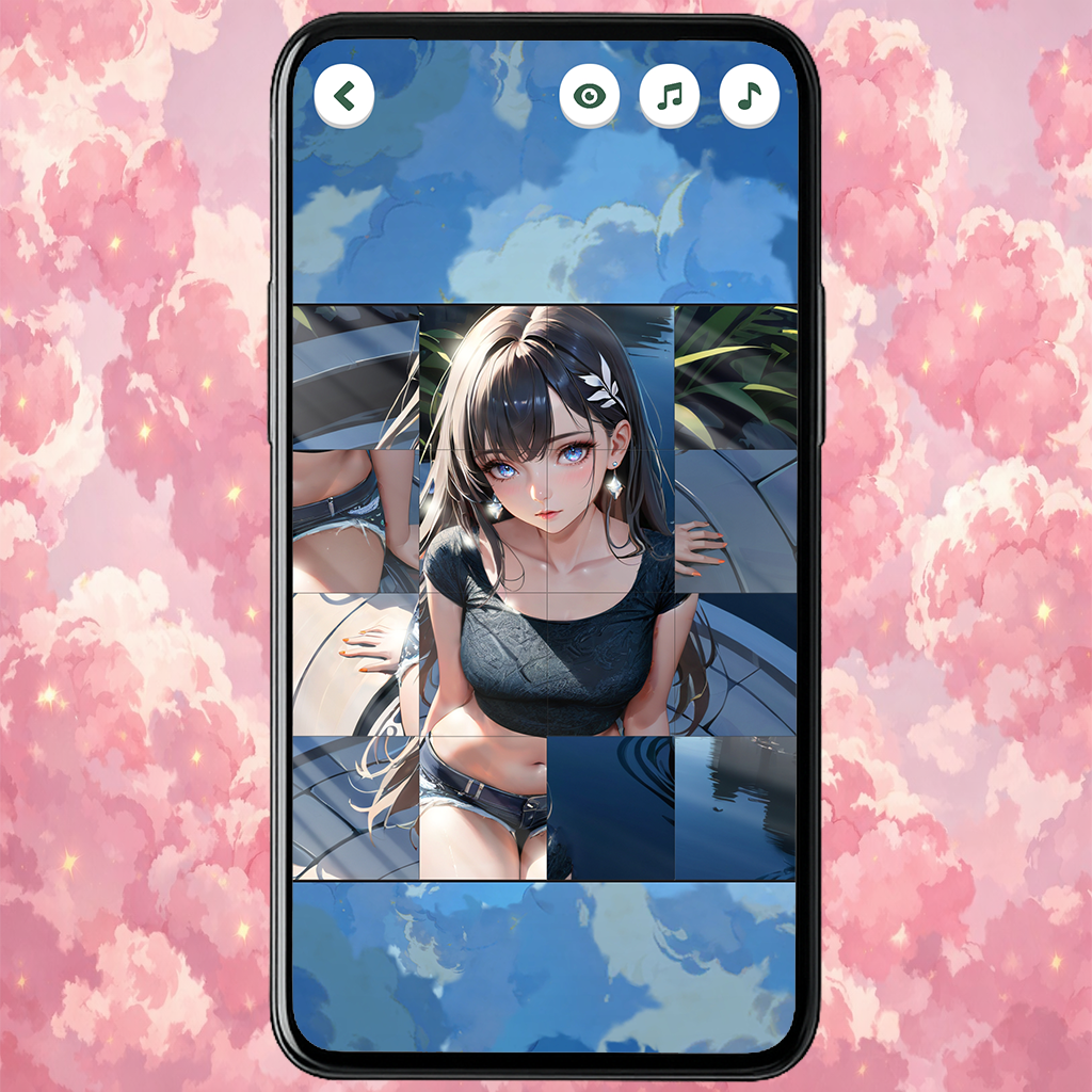Screenshot 7 for Sexy Girls Posing Puzzle Mobile Edition DEMO
