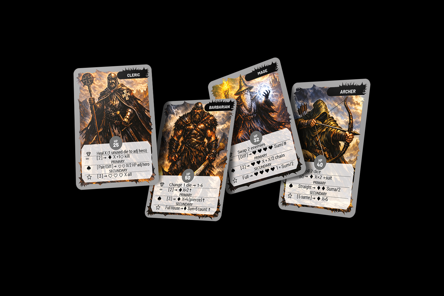 Screenshot 2 for Twelve Dice Heroes — Solo Dice Strategy Meets Poker Hands