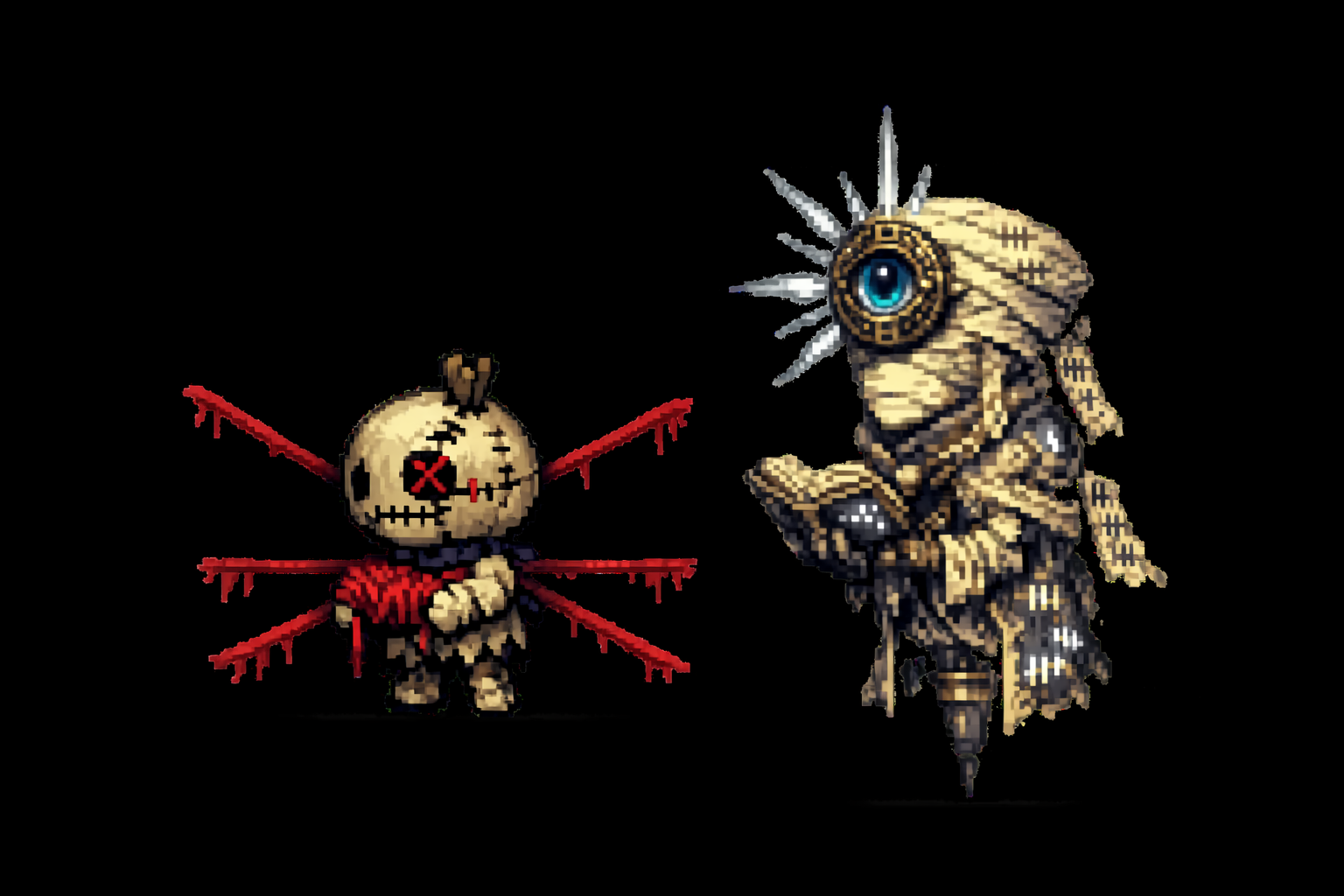 japanese Dark Fantasy Enemies – Twisted Folklore by Megentarou