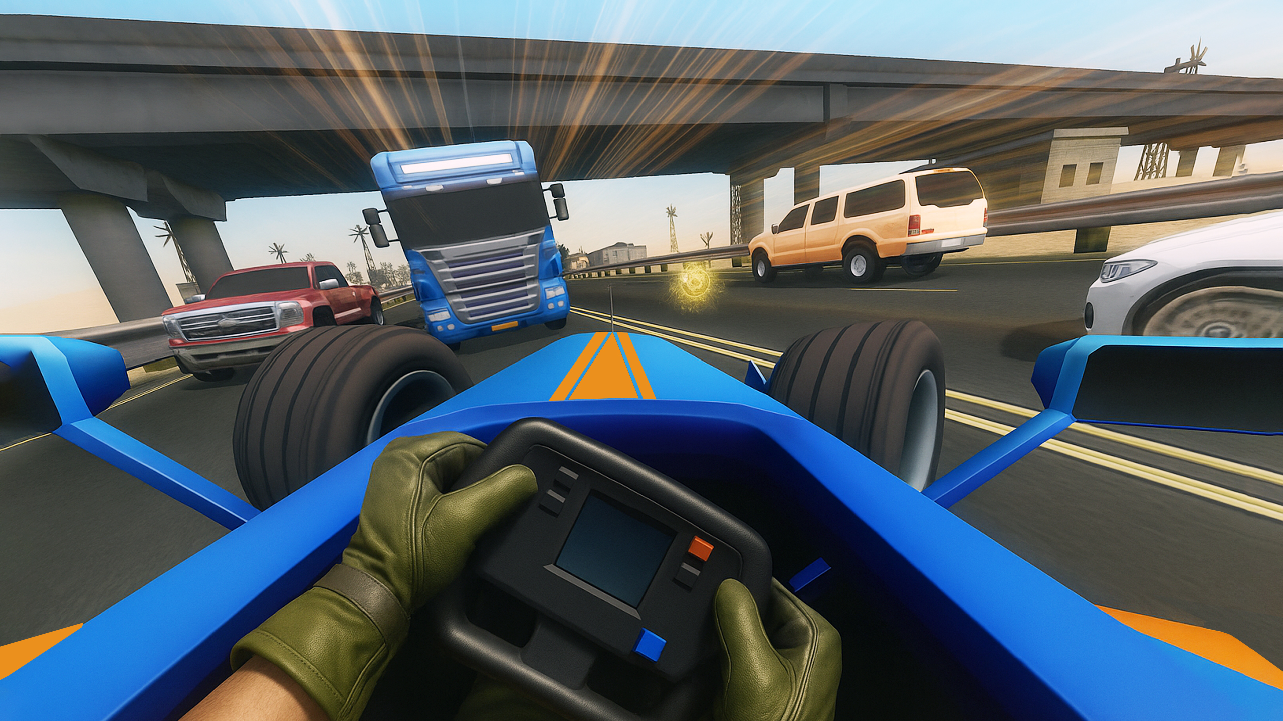 Highway Traffic Racer : Car racing game VR by KS Game Studio