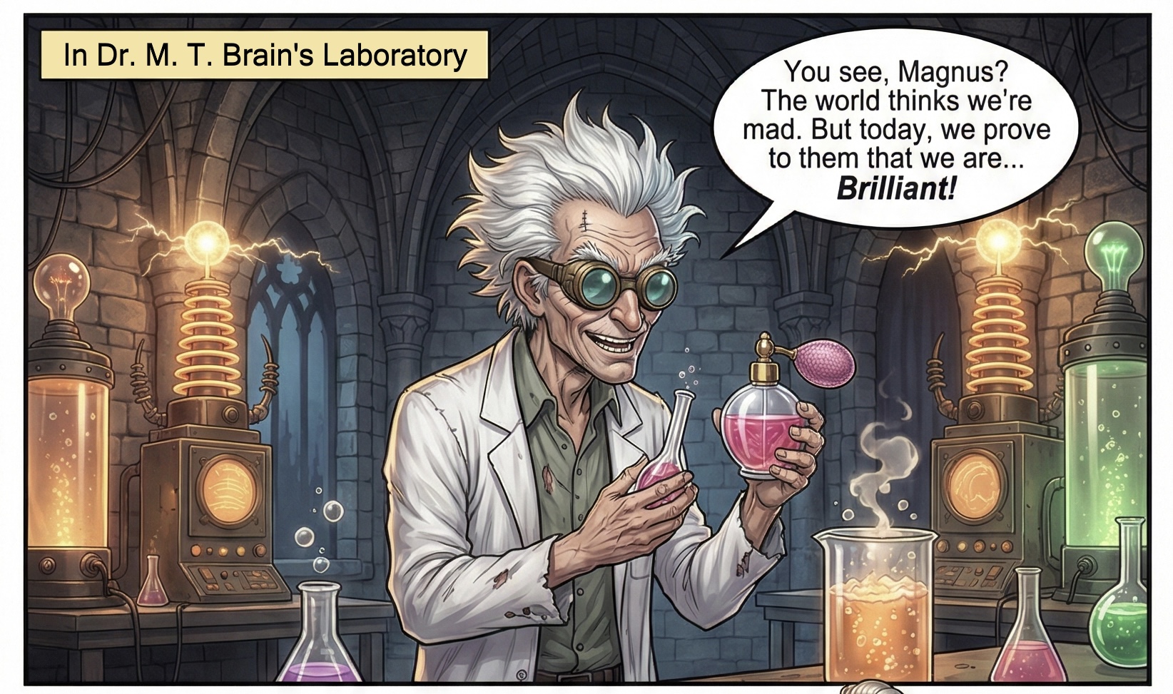 Screenshot 3 for Dr. M. T. BRAIN and the X-SPERMINT
