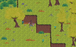 2D Modular Forest Environment Pack – 16x16 Top-Down Tileset by Serkan724
