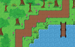 2D Modular Forest Environment Pack – 16x16 Top-Down Tileset by Serkan724