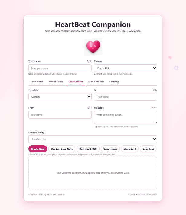 Screenshot 4 for HeartBeat Companion