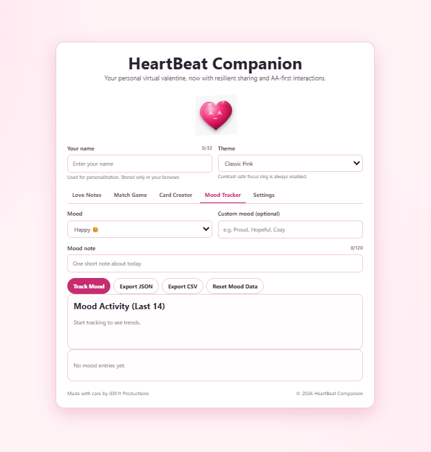 Screenshot 3 for HeartBeat Companion