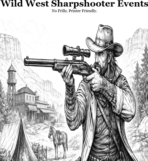 Screenshot 2 for Wild West TTRPG Sharpshooter Events