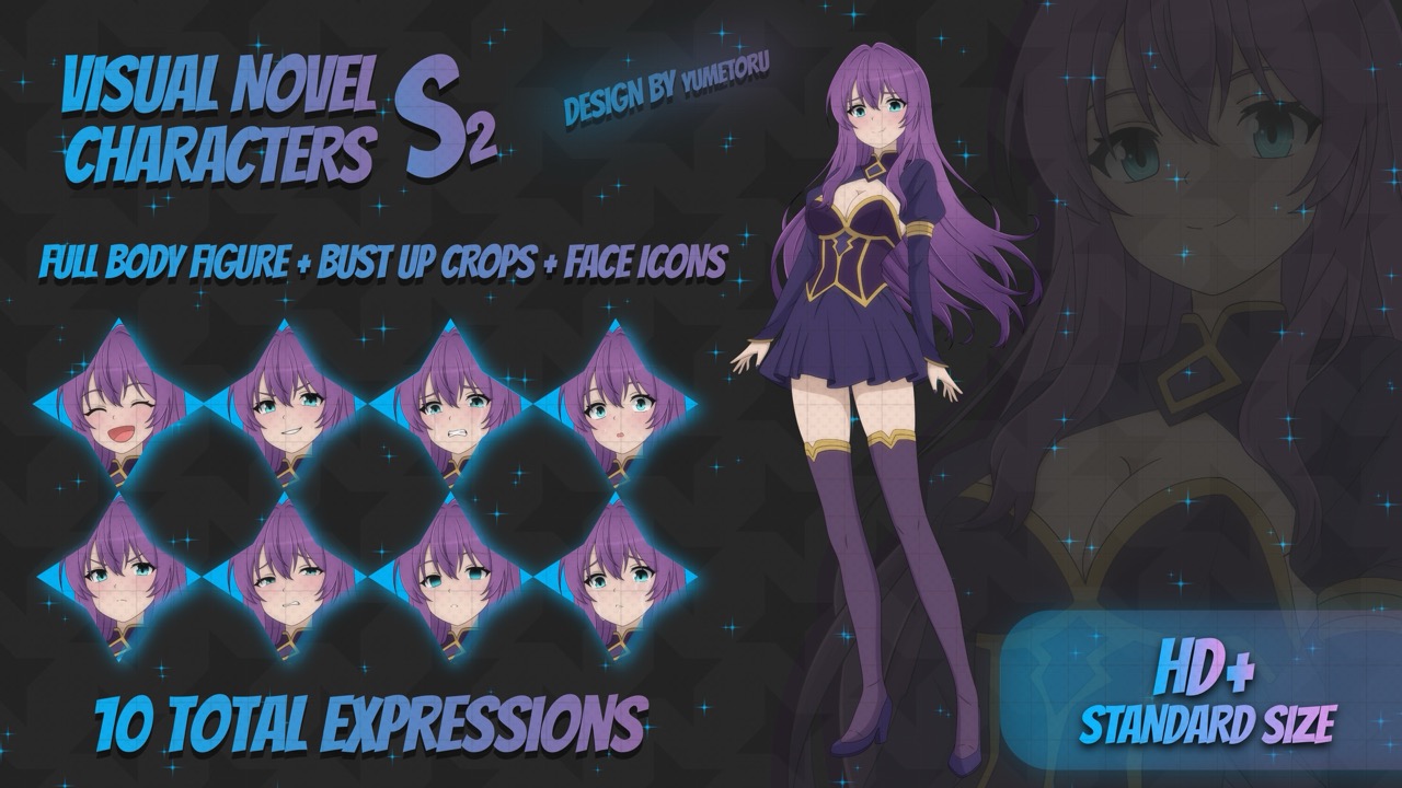 Visual Novel Character S2 #1 by Yumetoru
