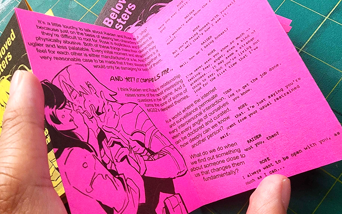 Screenshot 3 for Our Beloved Monsters (Printable Minizine)