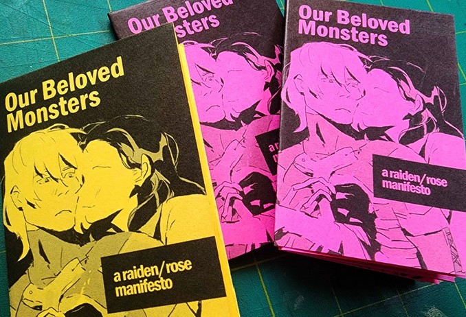 Screenshot 2 for Our Beloved Monsters (Printable Minizine)