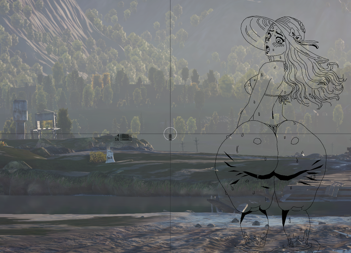 Screenshot 4 for War Thunder sights MaryLou Beach 1