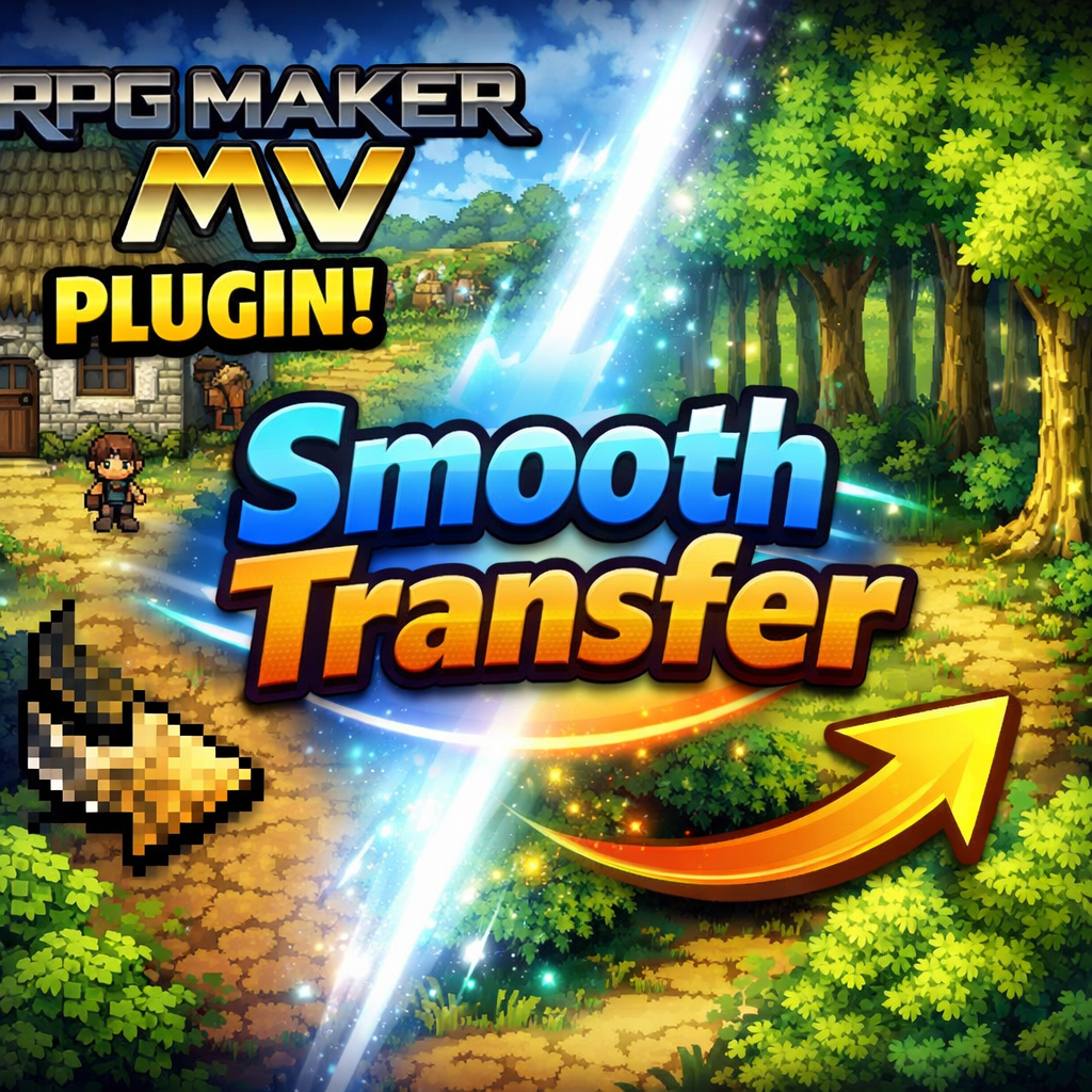 Smooth Transfer | RPG Maker MZ Plugin by DRAGGONE STUDIO