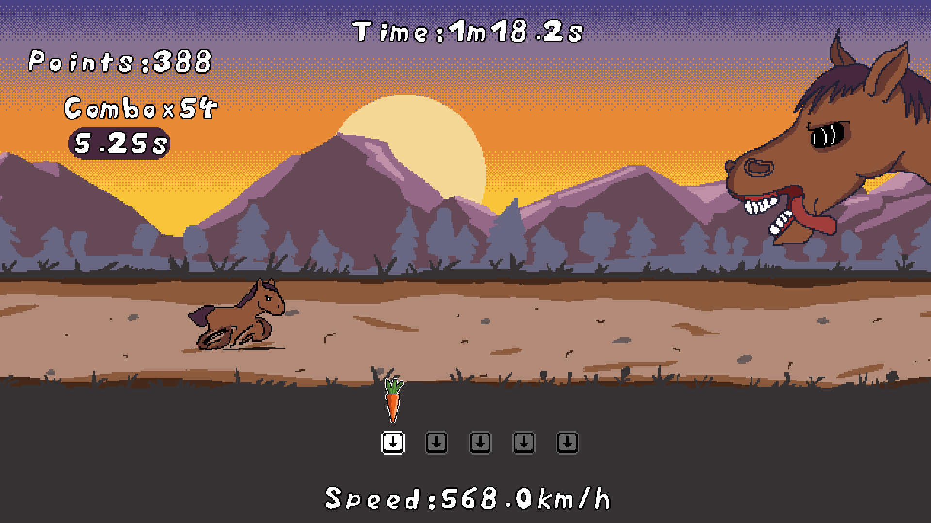 Go Pony, Go C! screenshot 2 from itch.io