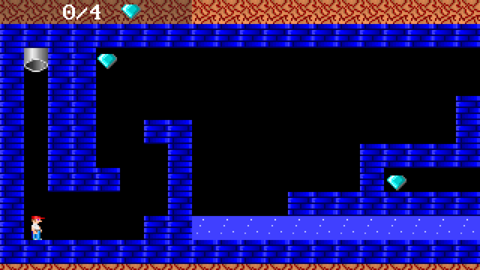 Screenshot 4 for Dangerous Dave in the Godot Gauntlet