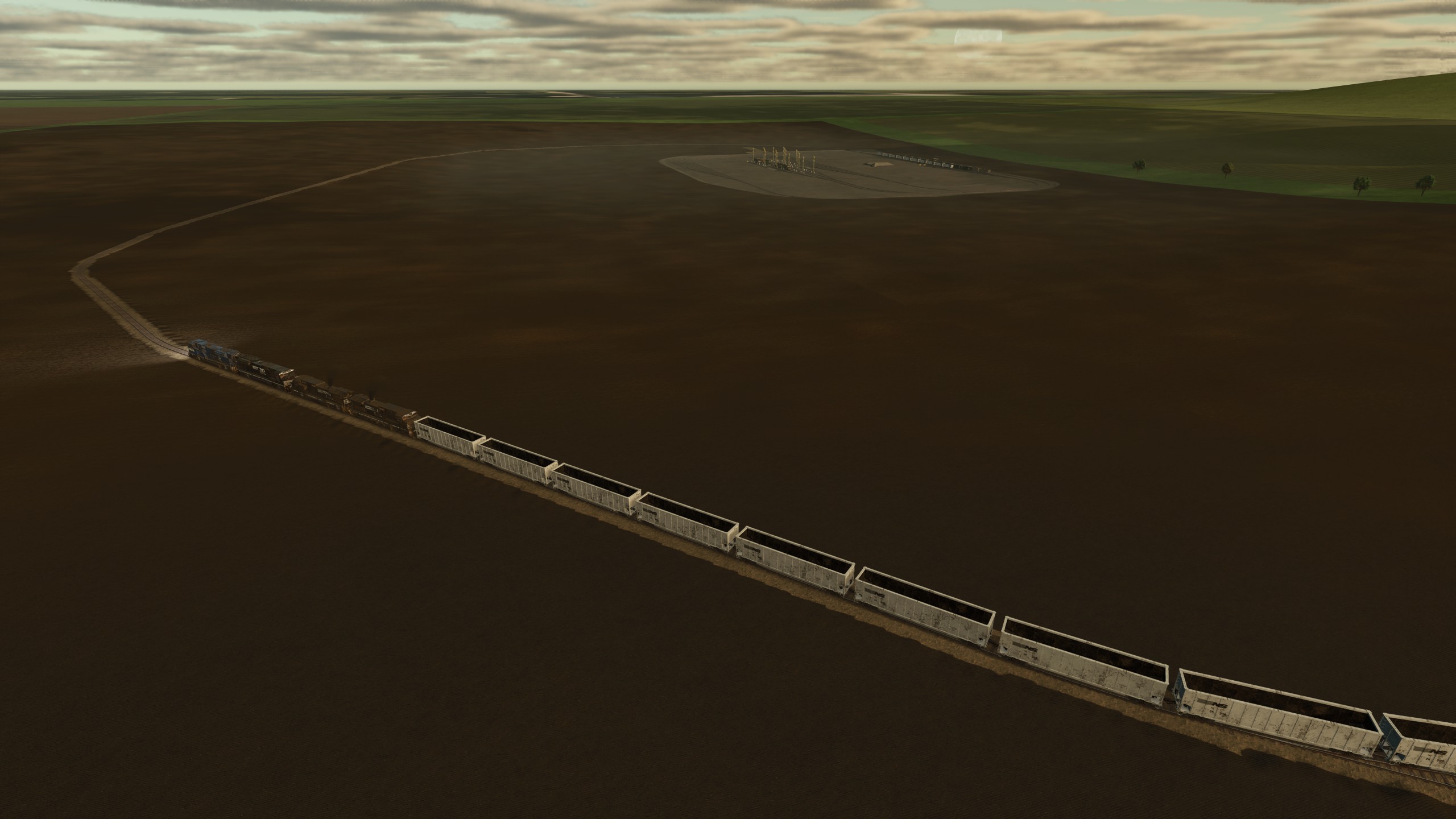 Screenshot 4 for FS25 Placeable Railroad Track