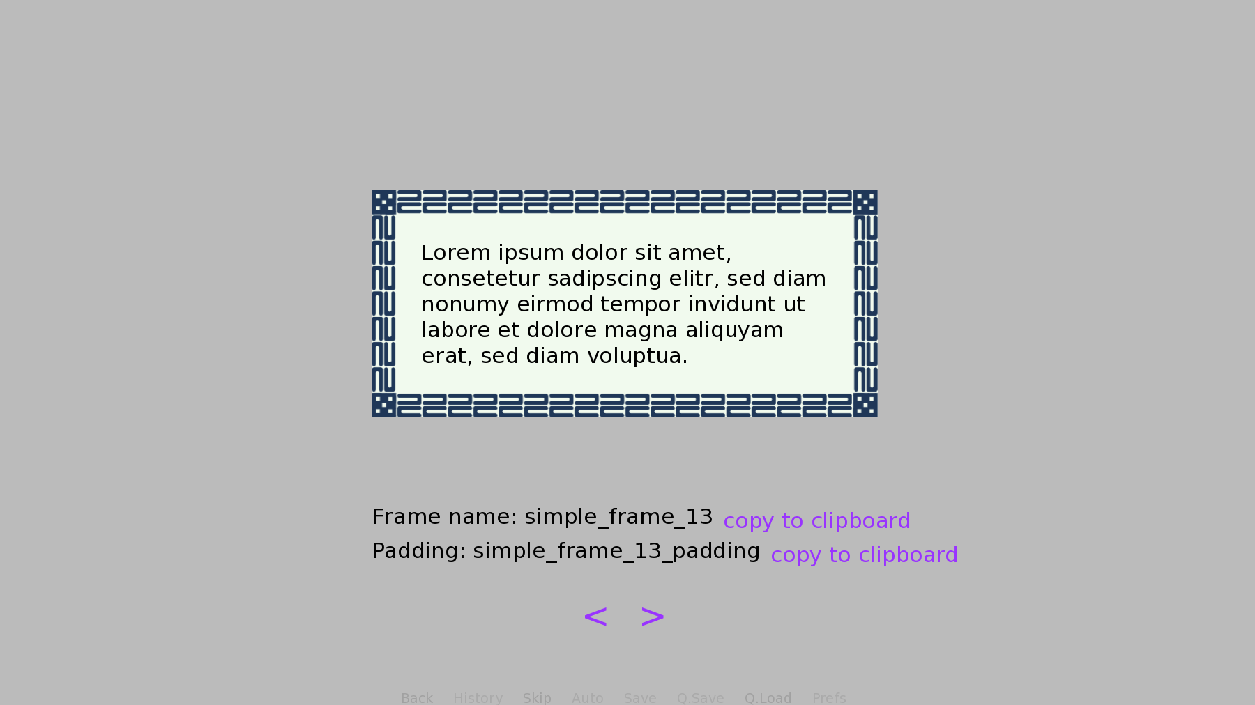 Customizable Ready-to-Use Frames for Ren'Py by Berin for Make Visual ...