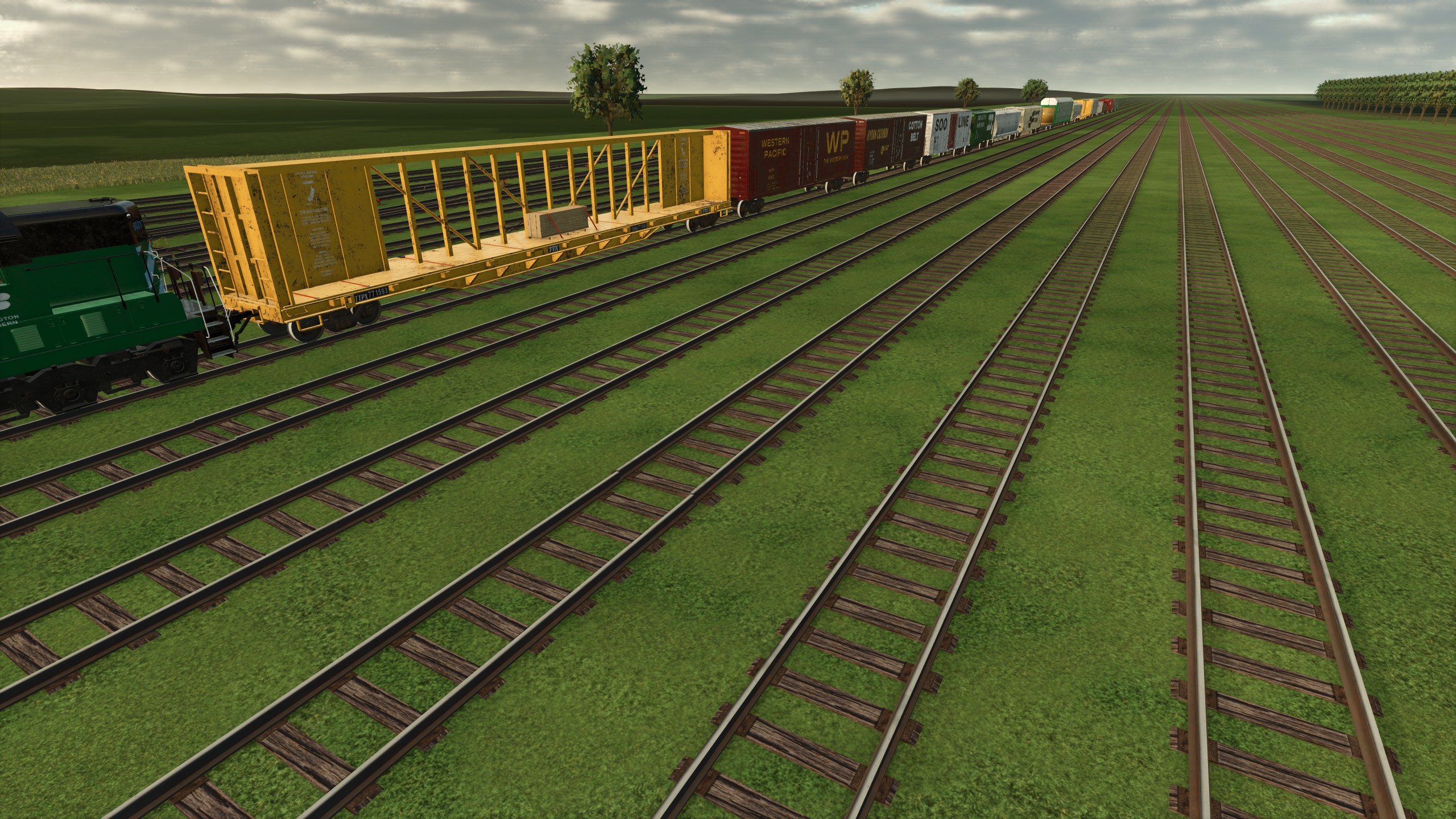 Screenshot 2 for FS25 Railroad Rolling Stock
